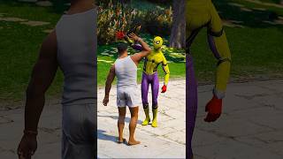 Franklin teaches Bigfoot a lesson  GTA V  shorts 67 [upl. by Romeu]