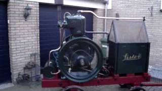 Lister type R stationary engine [upl. by Strenta]