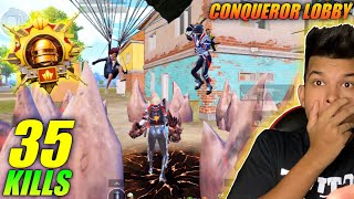 😱 35 KILLS IN CONQUREIOR TOP 100 RANKING IN BGMI WITH FULL SQUAD  NEONXPAWAN BGMI GAMEPLAY [upl. by Nirrej]