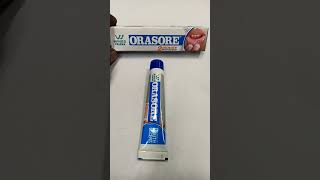 Orasore Mouth Ulcer Relief Gel [upl. by Cohin]