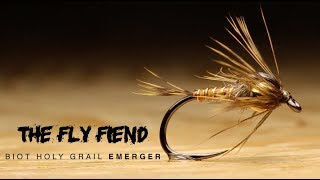 Biot Holy Grail Emerger Fly Tying Tutorial  The Fly Fiend [upl. by Herald495]