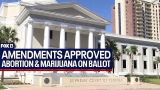 Marijuana and abortion amendments to be on Florida ballot in November [upl. by Cutlerr]