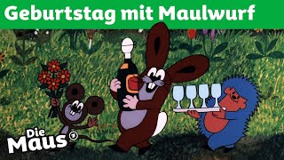 Die Geburtstagsfeier  Der kleine Maulwurf  DieMaus  WDR [upl. by Block]