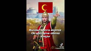 Fatih sultan Mehmetin Uzun Hasana sözlerishorts edit [upl. by Evie]