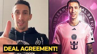 FINALLY Angel di María reached an AGREEMENT to join MESSI at Inter Miami  Football News Today [upl. by Xena214]