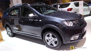 2019 Dacia Logan MCV Stepway  Exterior and Interior Walkaround  2018 Paris Motor Show [upl. by Farrah]