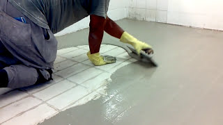 Piso uretano sobre ceramica  Hardylayer UT  Obra Hotel IBISMERCURY  1123648172 [upl. by Montano584]