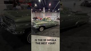 59 Impala🔥 lowrider classic carmodification oldschool automobile oldies westcoast impala [upl. by Dnalevets825]