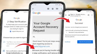 NEW How to Recover Gmail Account without 2 Step Verification 2024  Google Account Recovery 2024 [upl. by Laina]