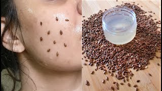 Do this 10 mins Every Morning amp look 18 years old Skin Tightening Face Mask Anti Aging Flaxseed Gel [upl. by Sibley]