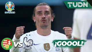 ¡Báilale Griezmann no perdona y empata  Hungría 11 Francia  UEFA Euro 2020  Grupo EJ2  TUDN [upl. by Anallij]