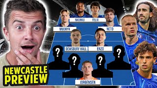 THIS CHELSEA XI CAN DESTROY NEWCASTLE 😱  NEWCASTLE vs CHELSEA PREVIEW [upl. by Einaeg]