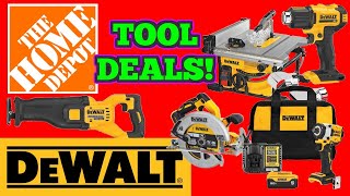 DeWALT Power Tool Deals At Home Depot Bonus Amazon Deals [upl. by Dieterich574]