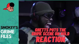 American Rapper First Time Hearing Ghetts Puts the Grime Scene on HOLD Reaction [upl. by Alidis34]