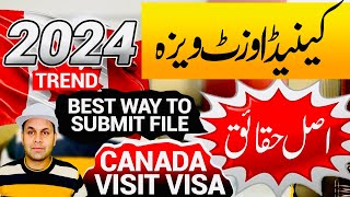 Canada Visit Visa 2024 Documents Required  Canada Visa Update 2024 [upl. by Vashtee]