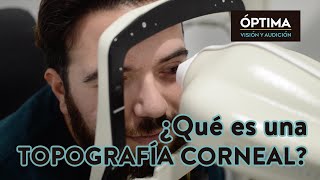 ¿Qué es una topografía corneal [upl. by Junieta615]