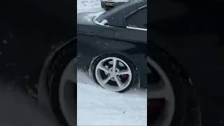 BMW 335i STAGE 2 stuck in snow [upl. by Iver]