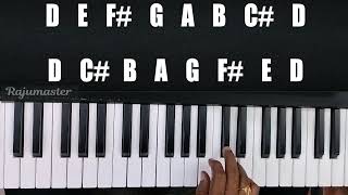 Dmajor  D Major scale  Keys  Chords  Chord progression [upl. by Burta385]