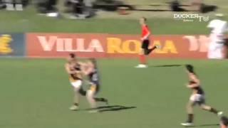 Alex Silvagni 22 touches for Claremont  Rd 23 2012 [upl. by Adiehsar]