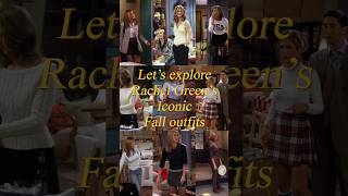 Let’s explore Rachel Green’s iconic fall outfits 🍂 rachelgreen friends fashioninspo [upl. by Lladnyk253]