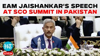 LIVE EAM Jaishankars Remarks at 23rd SCO Summit in Islamabad Pakistan  China  India  SCO Meet [upl. by Ennaitsirhc]