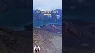 Turis Irlandia di Gunung RInjani Shorts [upl. by Cardon]