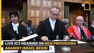 LIVE ICJ HEARING ON NEW PROVISIONAL MEASURES AGAINST ISRAEL [upl. by Tawney487]