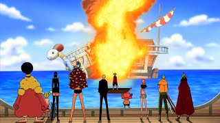 麦わらの一味が涙を流しながらゴーイングメリー号に別れを告げる感動の瞬間【Onepiece  Enies Lobby Arc 】 [upl. by Arin]