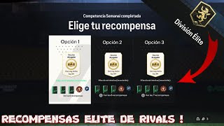 ABRO RECOMPENSAS DE ELITE EN DIVISION RIVALS DE EA FC 24  VALEN LA PENA [upl. by Boleslaw762]