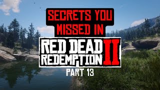 Secrets You Missed In Red Dead Redemption 2 [upl. by Naujahs]