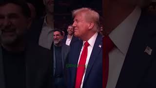 UFC Champion Performs a Viral Trump Dance for Donald Trump at Madison Square Garden ufc309 [upl. by Llenej]