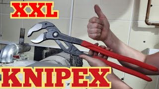 pliers KNIPEX Cobra XXL 87 01 560 клещи [upl. by Akined]