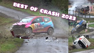 BEST OF RALLY 2023  BIG CRASHES amp MISTAKES BY RCUPVIDEO [upl. by Goldarina]