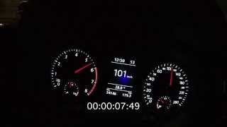 Volkswagen Jetta 14tsi 160ps 0100kmh Acceleration [upl. by Aikcir649]