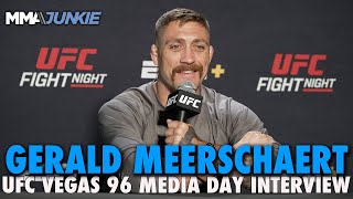 Gerald Meerschaert Doesnt See Same Cardio Flaws in Edmen Shahbazyan as Critics  UFC on ESPN 62 [upl. by Lareine61]