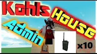 ROBLOX Kohls Admin House  The Airshow [upl. by Nortal]