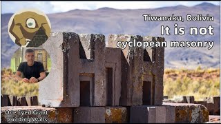 Spotting cyclopean walls in Bolivia Tiwanaku [upl. by Xet]