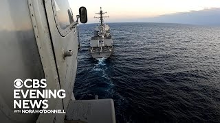 An inside look at US Navy ships tasked with securing the Red Sea [upl. by Oswin]