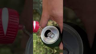 Genius Bushcraft Hack DIY Bottle Dispenser bottle fishing outdoors bushcraft diy angler [upl. by Anna-Diane]