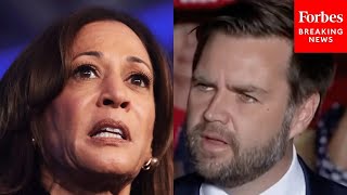 She Kind Of Admitted That Shes Been Lying To The American People JD Vance Hits Kamala Harris [upl. by Easlehc]