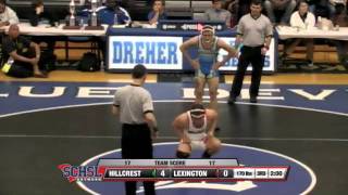 170 lbs Class 4A Match from the SCHSL Wrestling Dual Championships [upl. by Chryste]