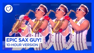 Epic Sax Guy  10 Hour Version  But when does the beat drop 🤔 [upl. by Htebaras186]