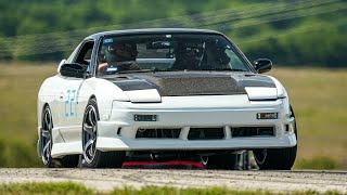 I Raced My 180sx For The First Time  Apex Lap Attack Cresson  Time Attack [upl. by Nauq586]