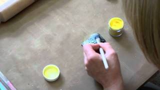 Stamping with Air Dry Clay [upl. by Howe53]