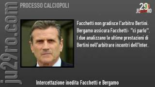 Intercettazioni Inedite Facchetti e Bergamo del 261104 [upl. by Yadsnil]