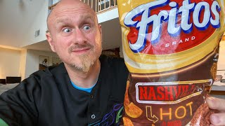 Fritos Nashville Hot Corn Chips My Review [upl. by Werdn543]