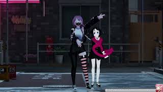 BTS 방탄소년단 Make It Right feat Lauv VRCHAT freestyle dance with my friend Konata [upl. by Stannwood]