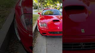 Ferrari 575M Maranello in Beverly Hills  The Last Truly Great Ferrari [upl. by Karrah937]