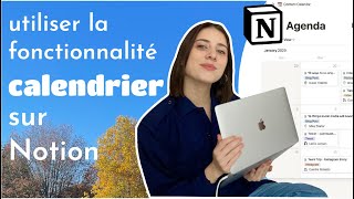 comment utiliser la fonctionnalité calendrier sur Notion  explications  tutoriel étape par étape [upl. by Utas]