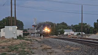 Amtraks California Zephyr 5 going through Price Utah utah railway train fyp [upl. by Spain982]